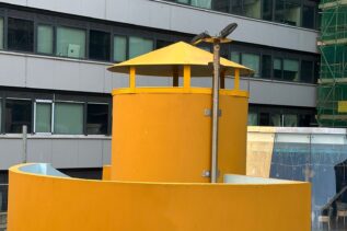 Beetham Plaza Fountain Shock